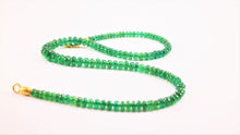 Load image into Gallery viewer, Fine Natural Tsavorite Nacklace of The Finest Quality
