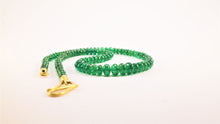 Load image into Gallery viewer, highly crafted tsavorite necklace
